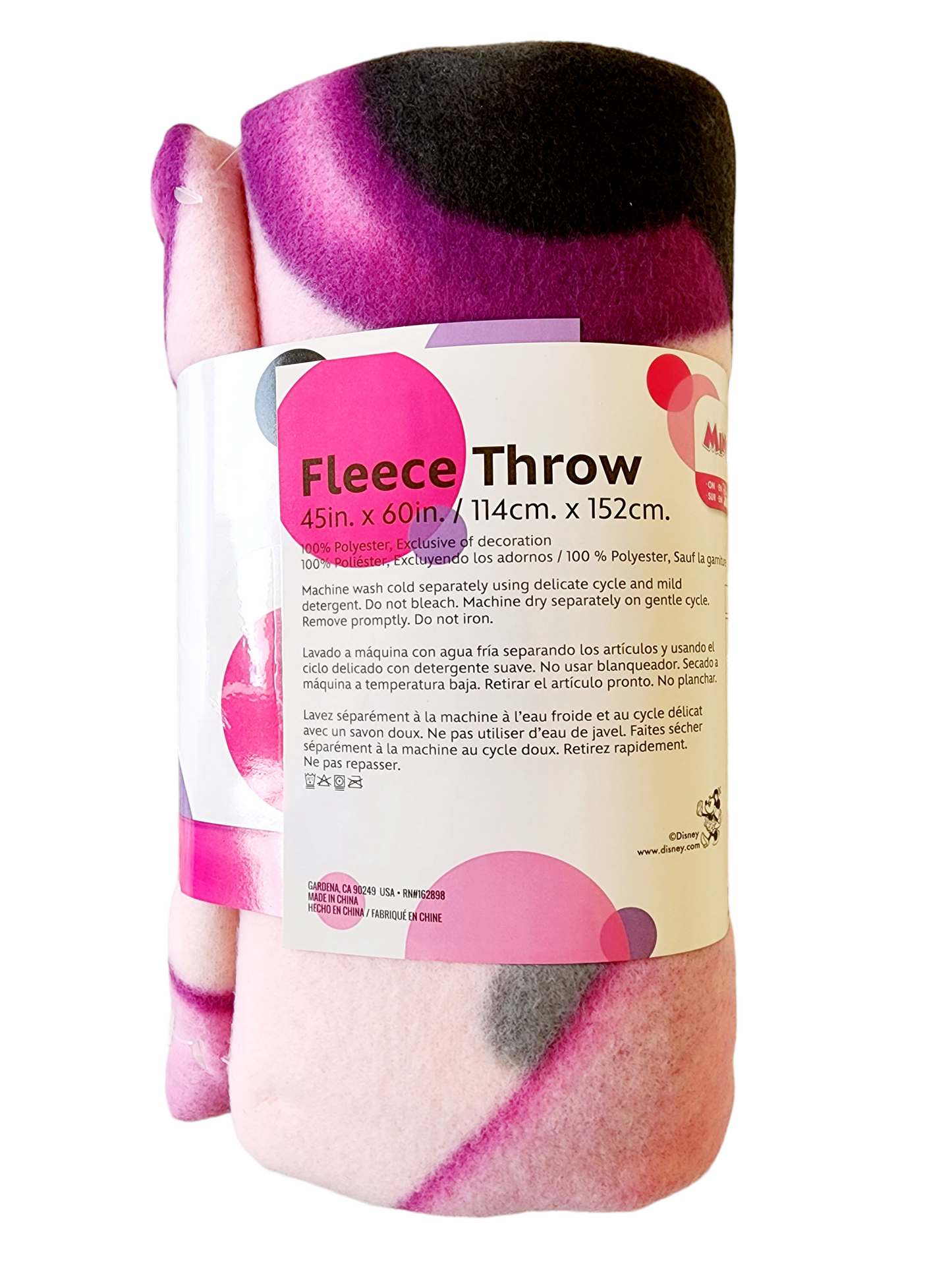 Minnie Fleece Through 45"x60"