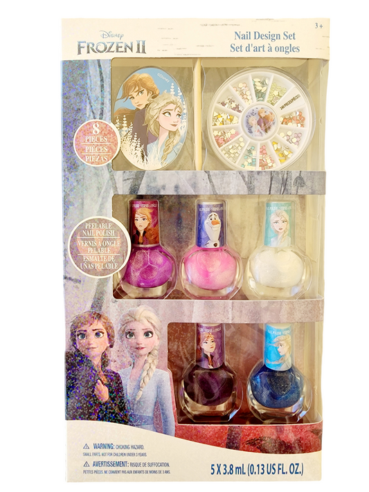 Frozen 2 5 pk Nail Polish with Accessories in Box