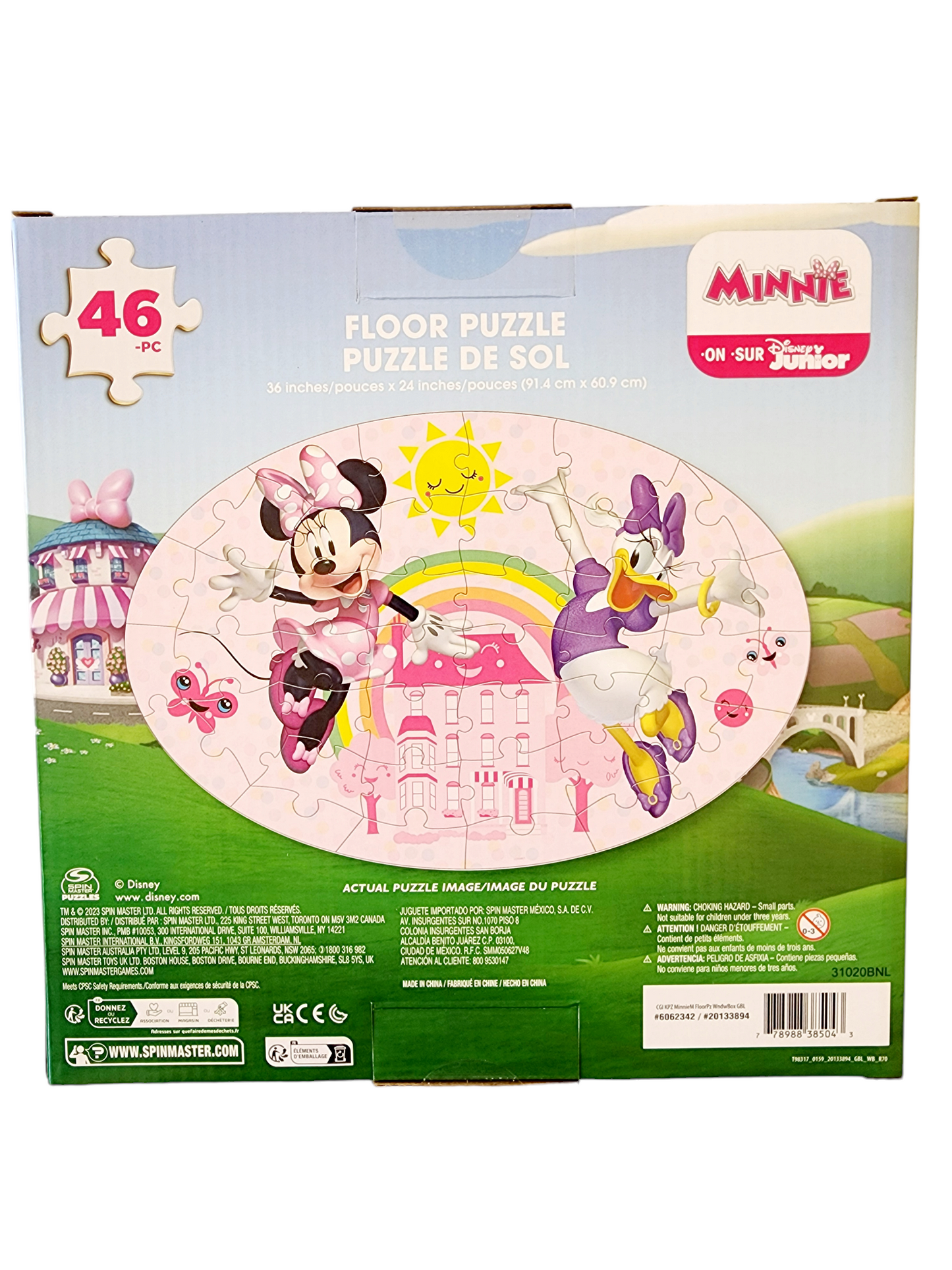 Spin Master - Minnie 46 pc Floor Puzzle