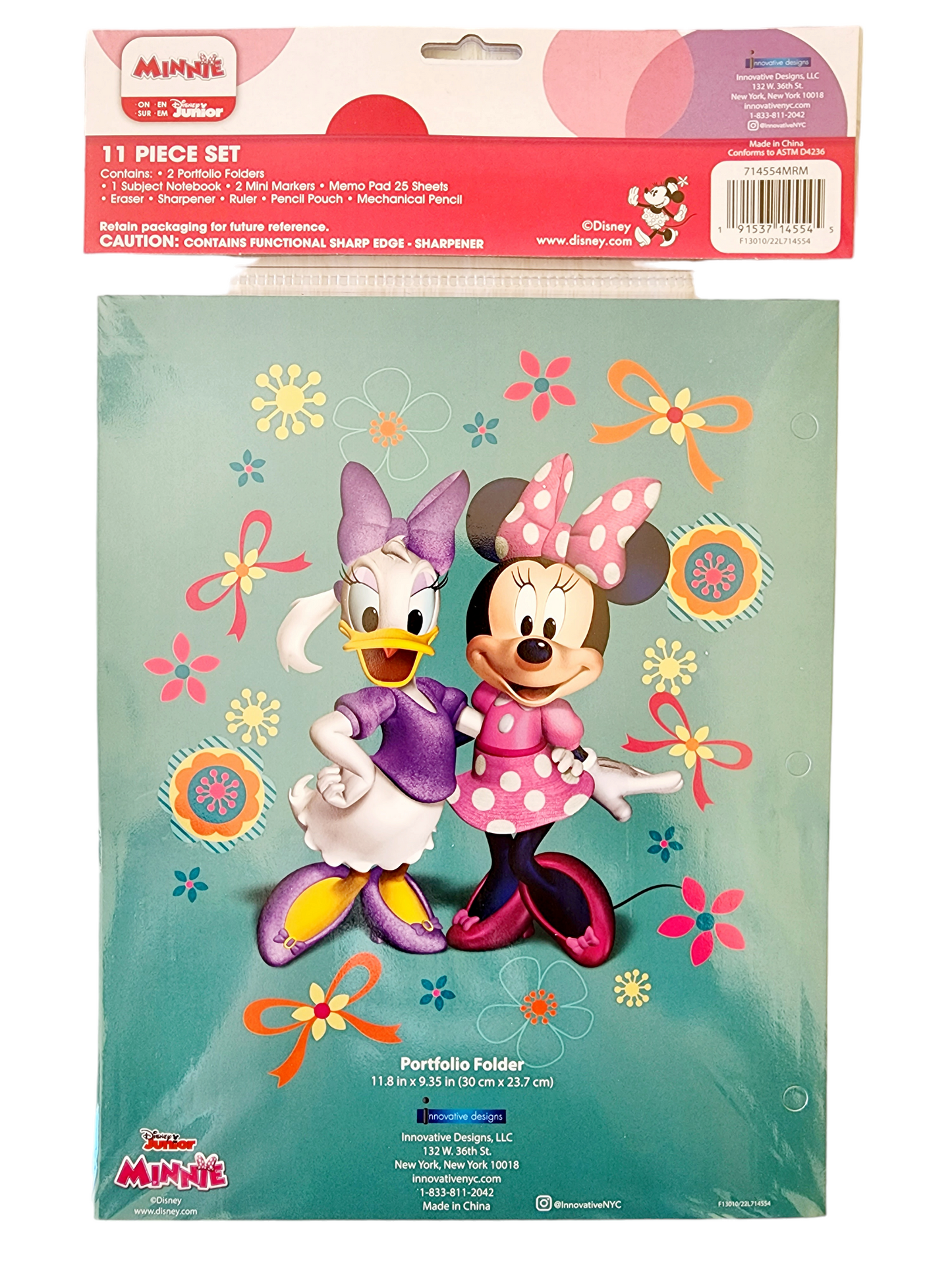 Minnie 11pcs Value Set in Bag with Header