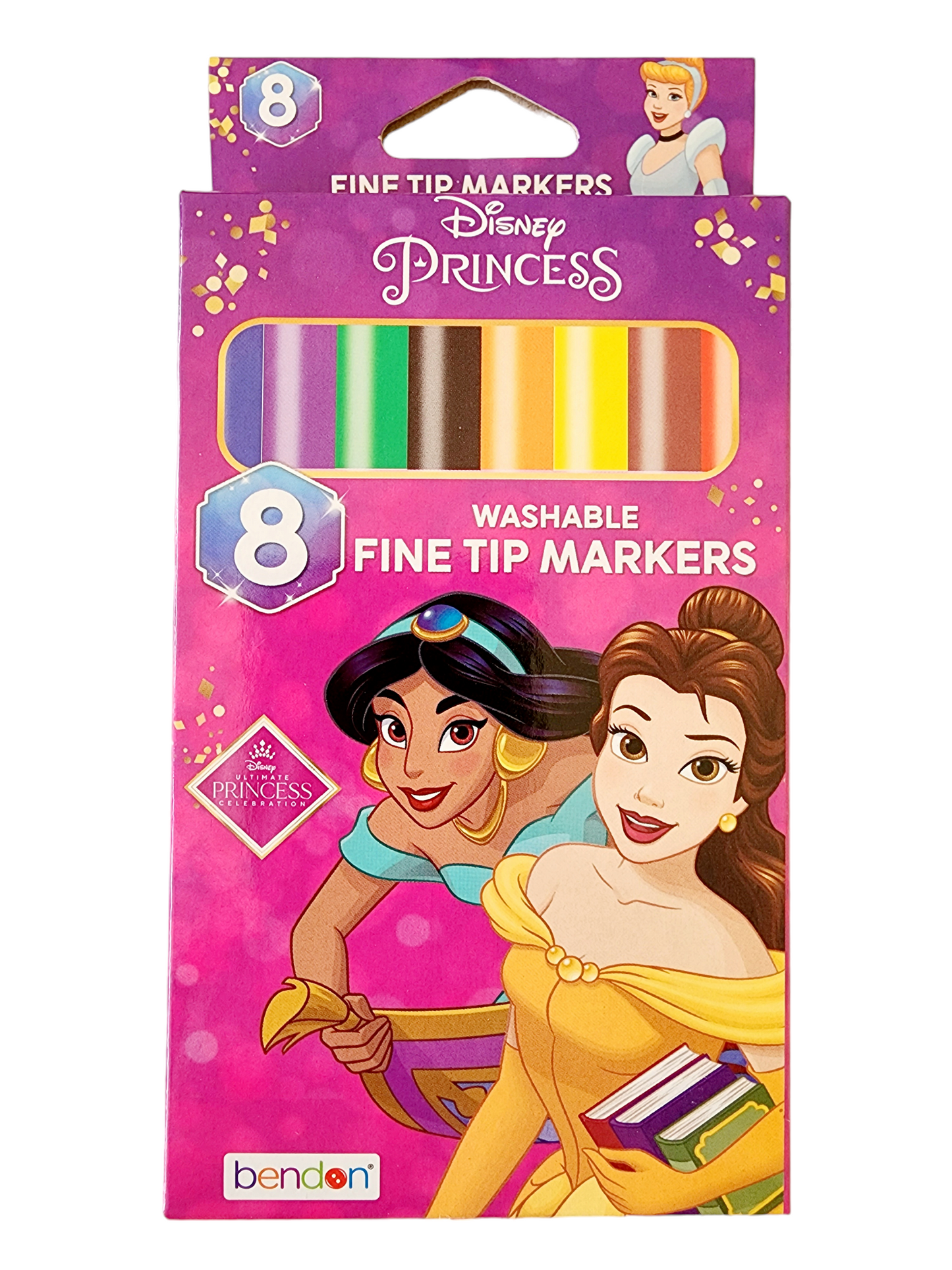 Disney Princess 8-Count Fine Tip