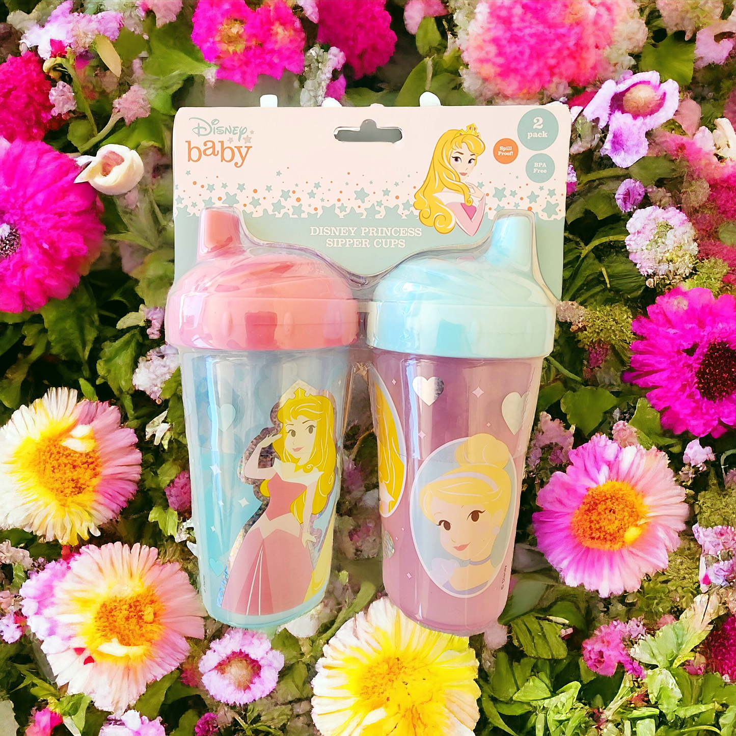 Princess 2pk Hard Spout Tippy Cup