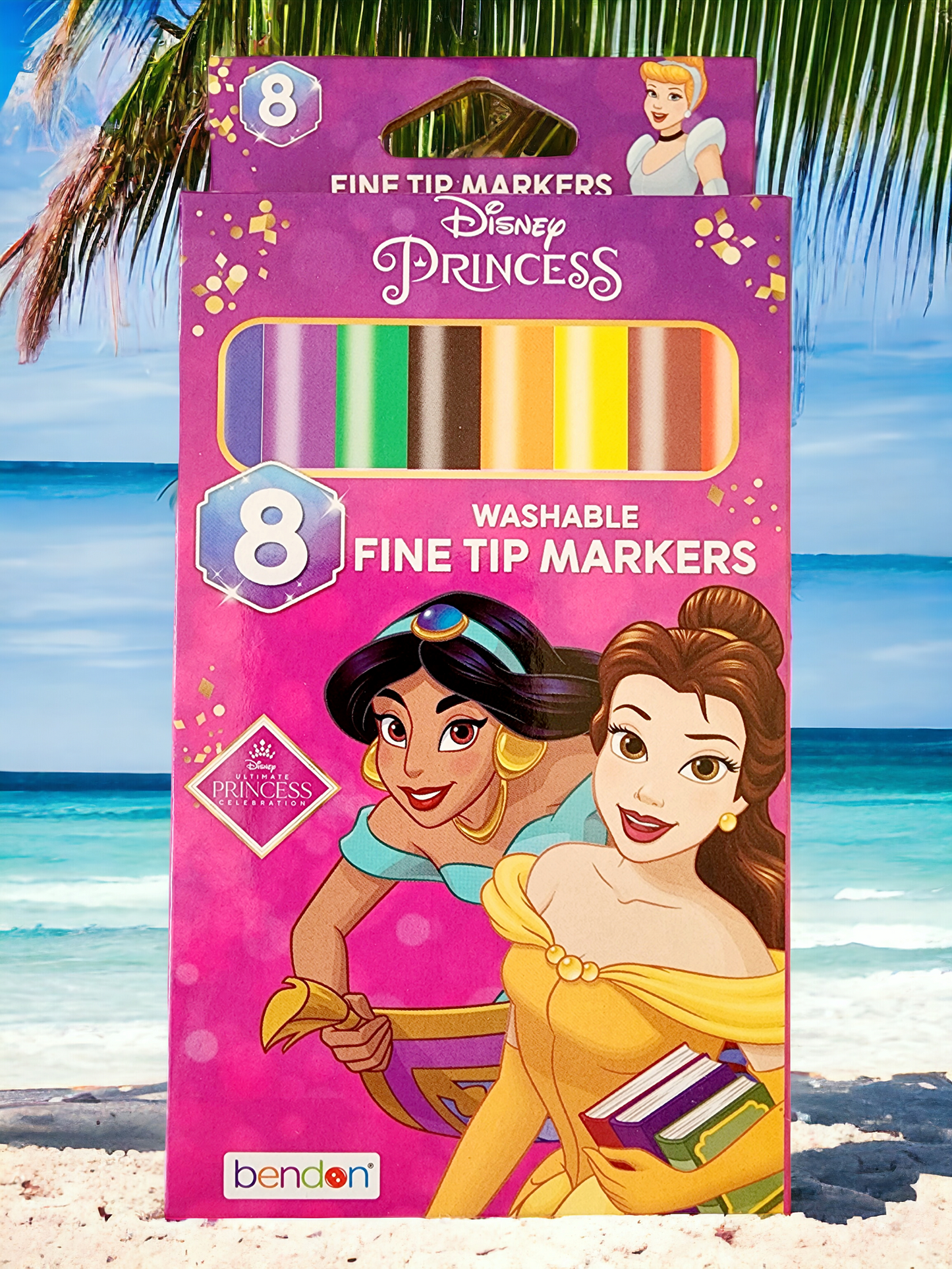 Disney Princess 8-Count Fine Tip