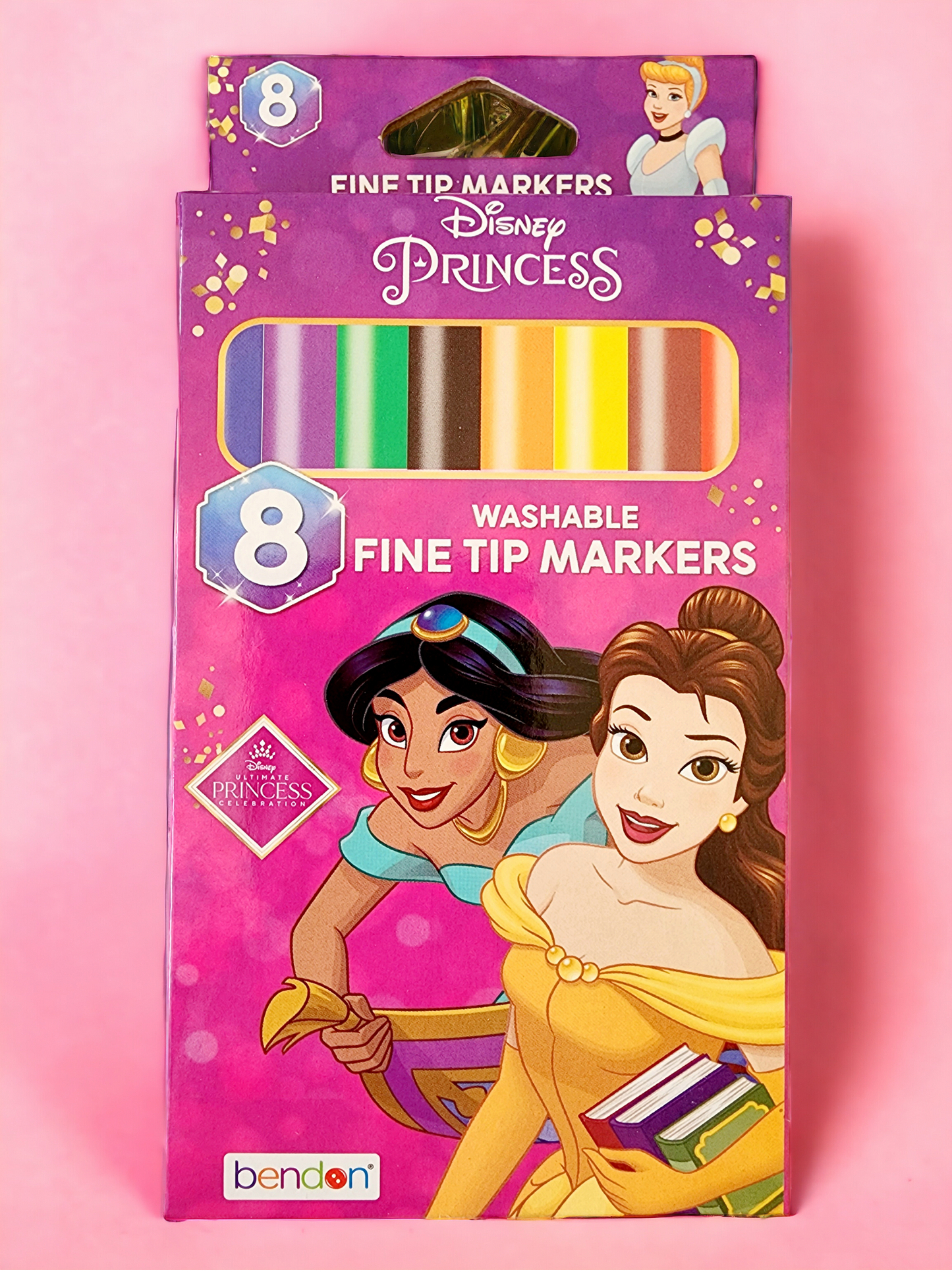 Disney Princess 8-Count Fine Tip