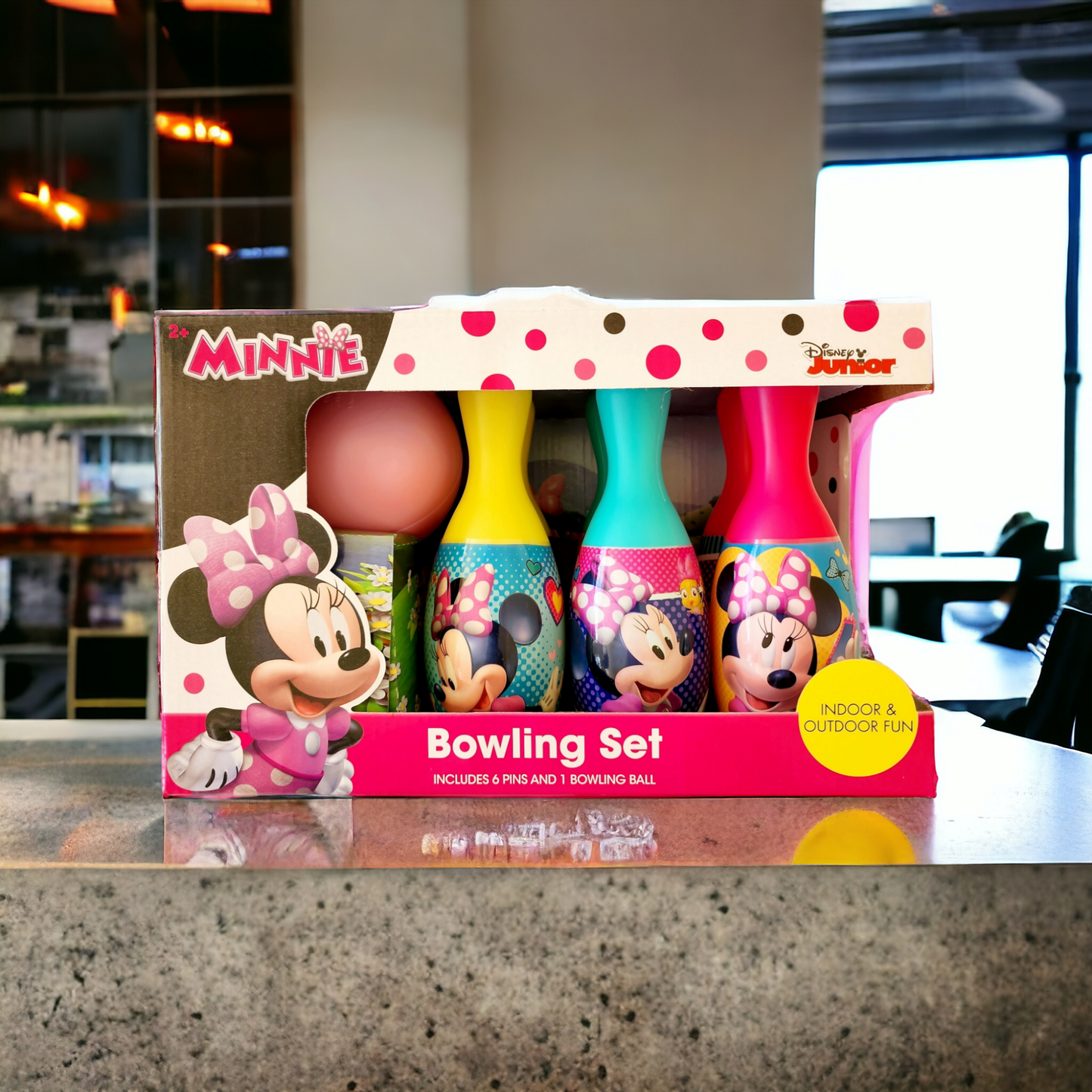 Minnie Bowling Set in Display Box